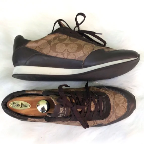 Coach Men's Brown Sneakers size 9